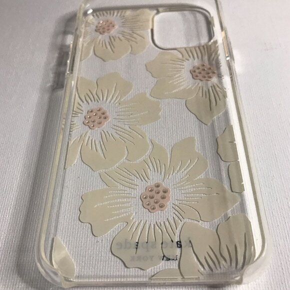 Kate Spade Protective Hardshell Case for iPhone 11 Pro - Hollyhock Floral - Picture 7 of 8